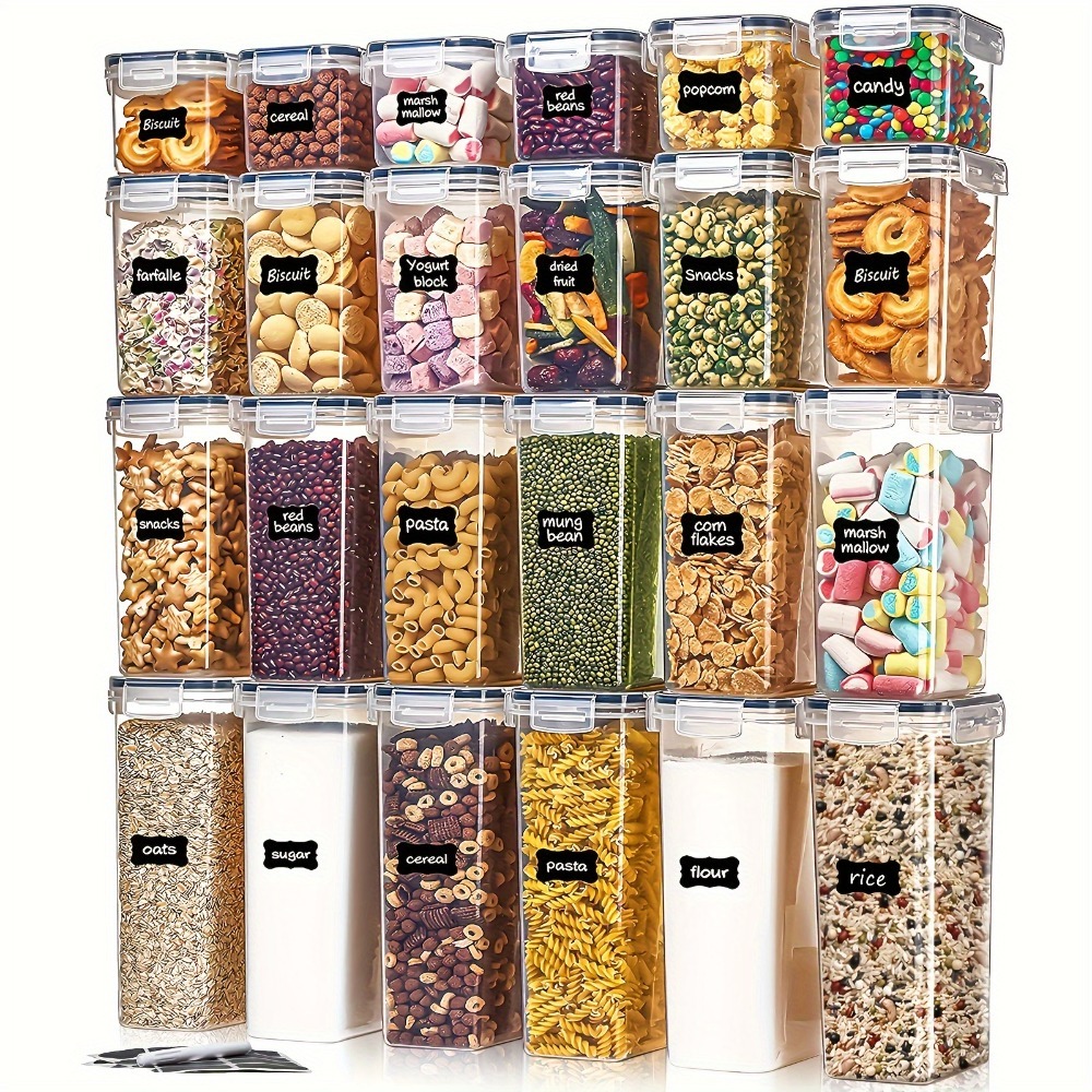 Food Storage Underground - 24Pcs Food Storage Containers 12 Boxes