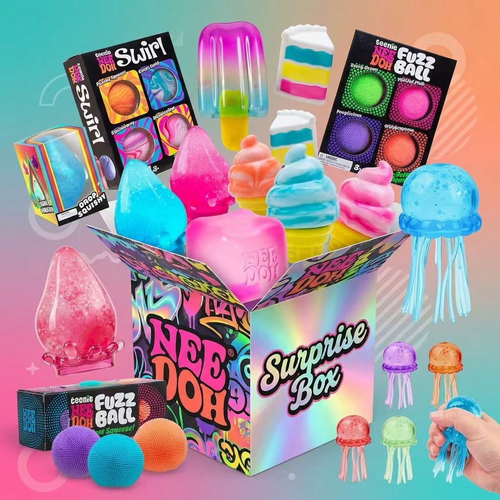 Food Storage For - 2026 New NeeDoh-Style Mystery Blind Box,
