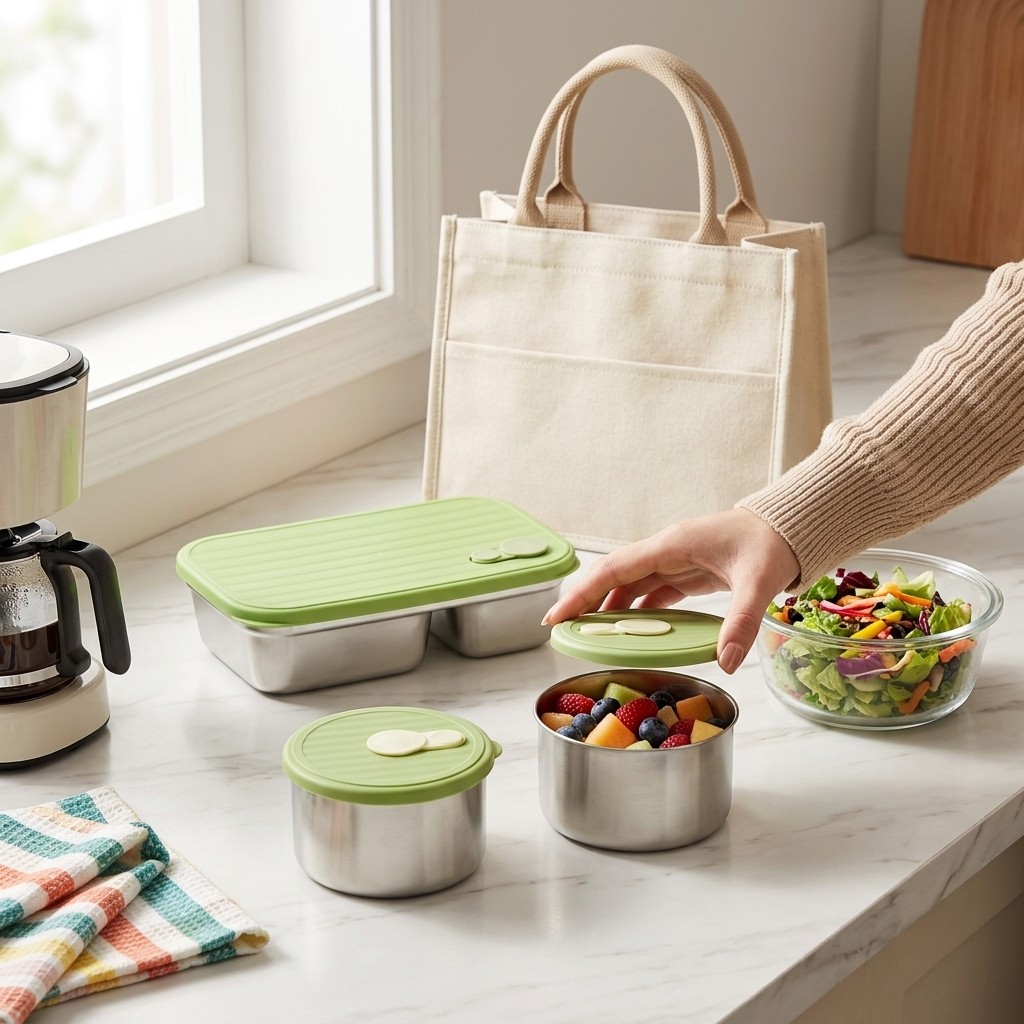 Food Storage Underground - Microwave Safe 304 Stainless Steel Bento