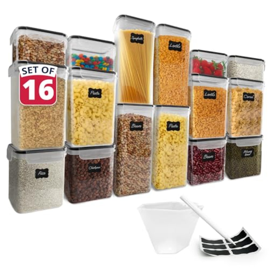 Food Storage Airtight - Airtight Food Storage Containers with Lids