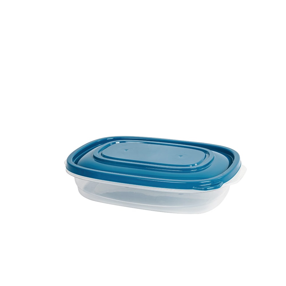 4-Pack Rectangle Plastic Food  - Food Storage Boxes With Lids avaliação e preço