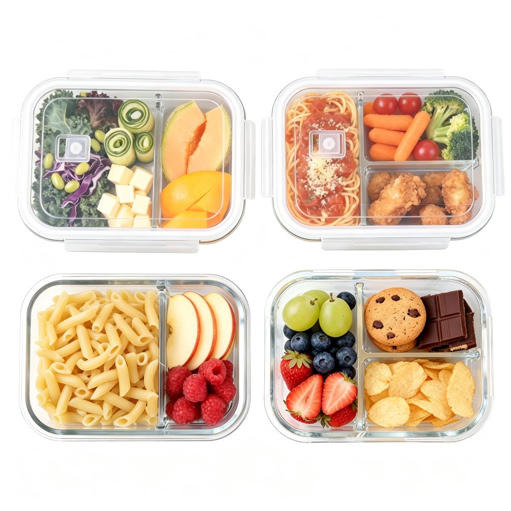 Glass Food Storage Containers  - Food Storage Glass Box avaliação e preço