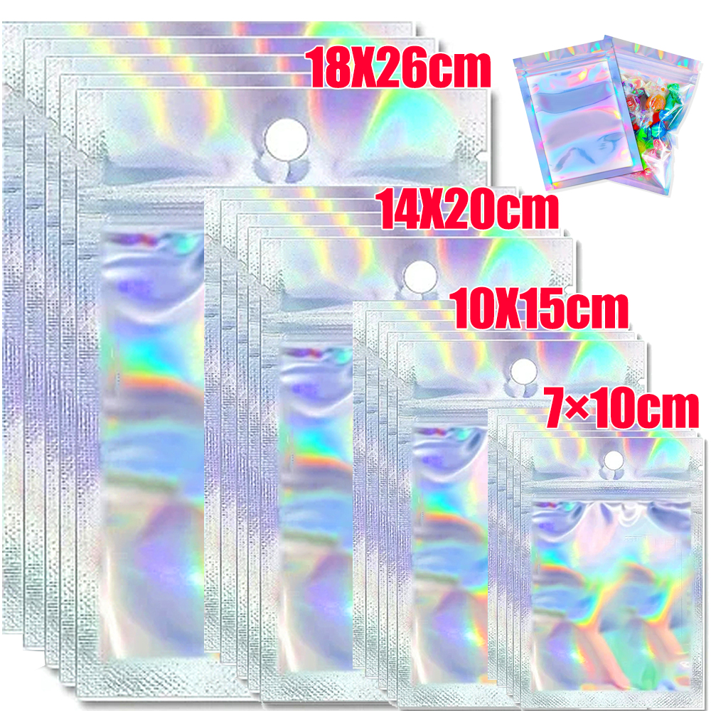 Resealable Laser Zip lock Bags - Food Storage Plastic Bag avaliação e preço