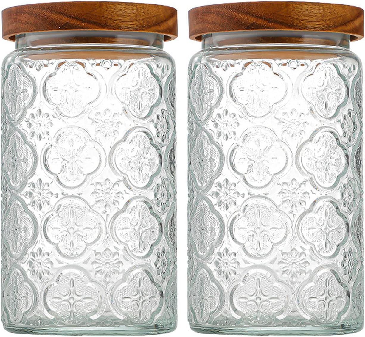 35oz/1000ml Glass Storage Jars - Food Storage Airtight avaliação e preço