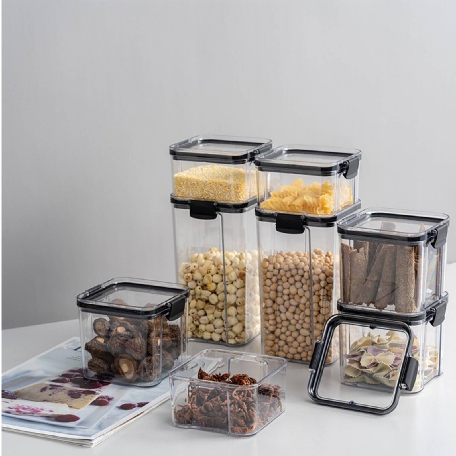 Airtight Food Storage Containe - Food Storage Airtight avaliação e preço