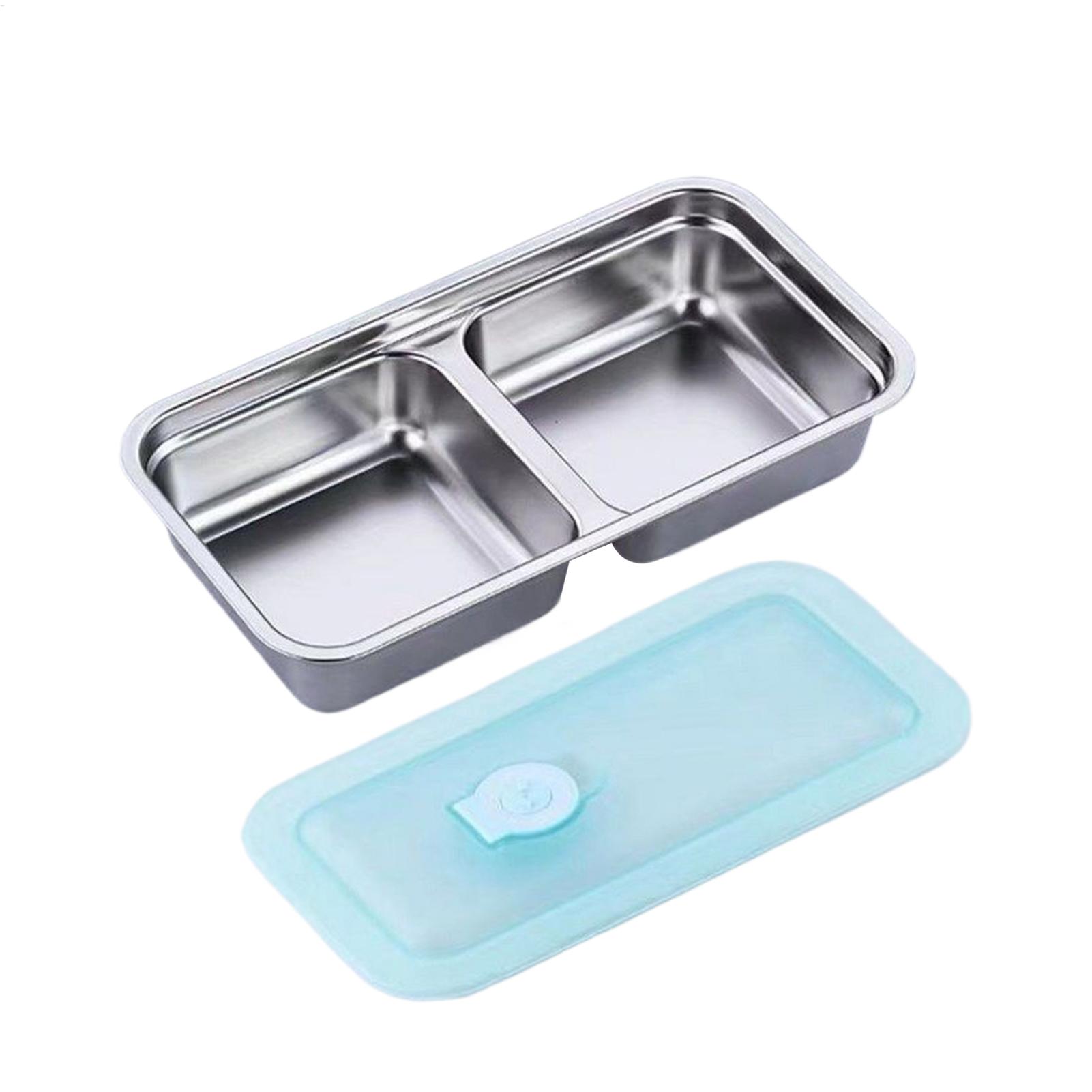 304 Stainless Steel Lunch Box  - Food Storage Underground avaliação e preço