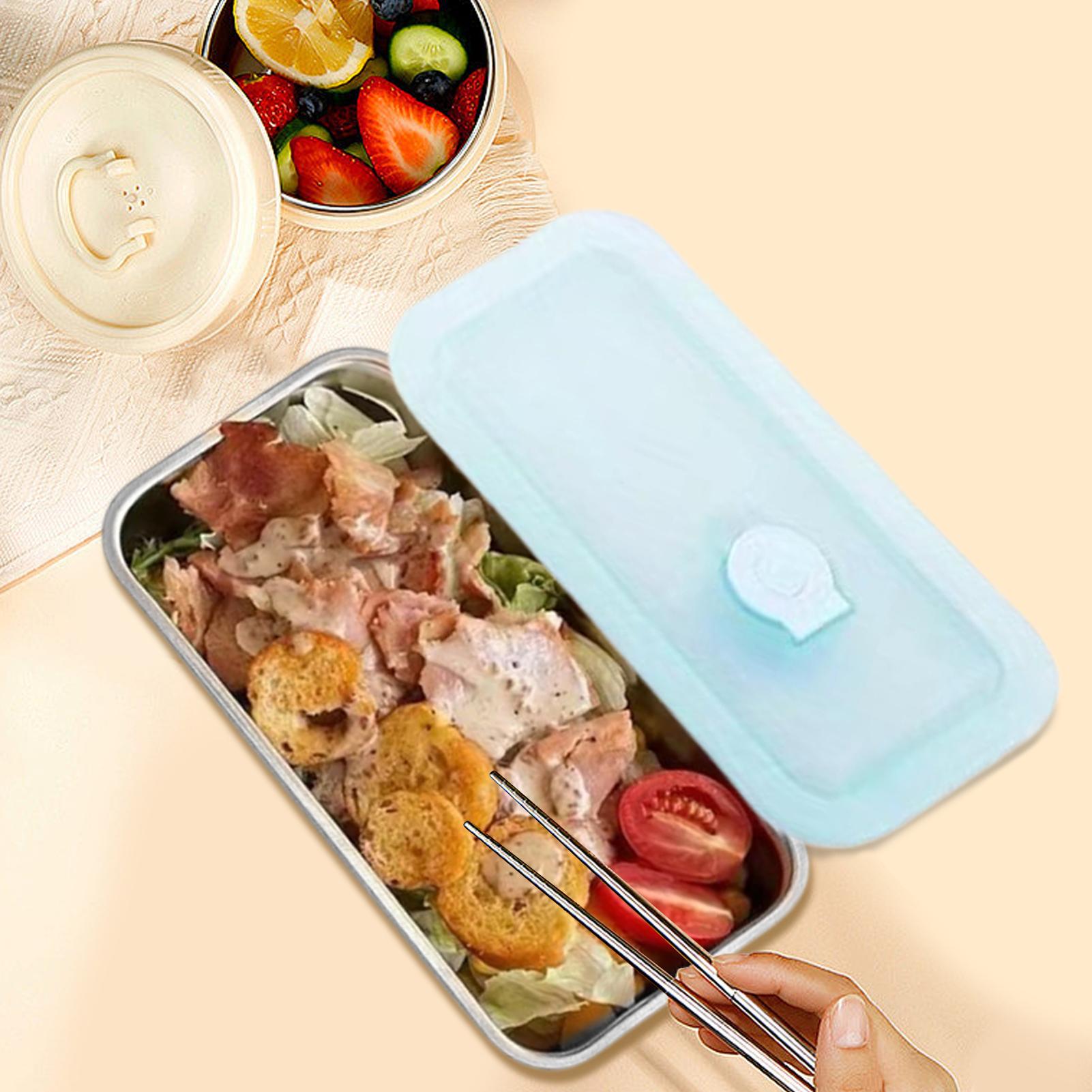304 Stainless Steel Lunch Box  - Food Storage Underground avaliação e preço