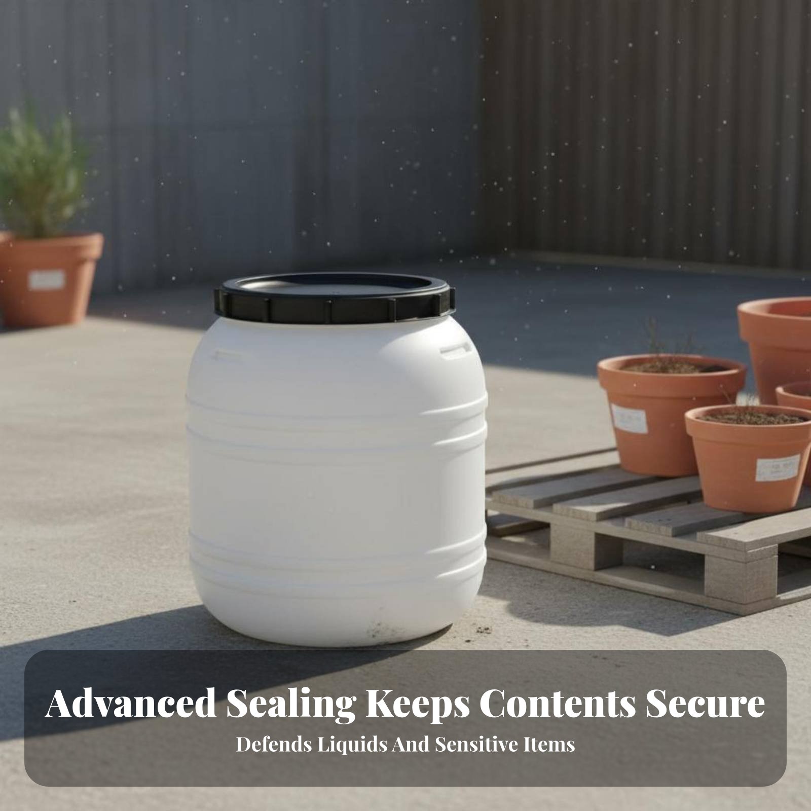 Food Grade Plastic Barrel Airt - Food Storage Airtight avaliação e preço