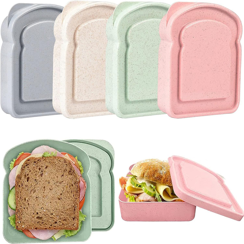 Sandwich Containers Lunch Box  - Food Storage Underground avaliação e preço
