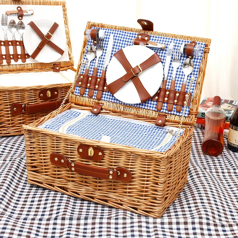 Family outing picnic basket, o - Food Storage Boxes With Lids avaliação e preço