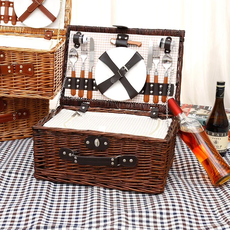 Family outing picnic basket, o - Food Storage Boxes With Lids avaliação e preço