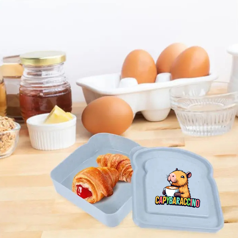 Capybara Sandwich Food Storage - Food Storage Boxes With Lids avaliação e preço