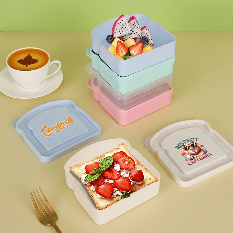 Capybara Sandwich Food Storage - Food Storage Boxes With Lids avaliação e preço