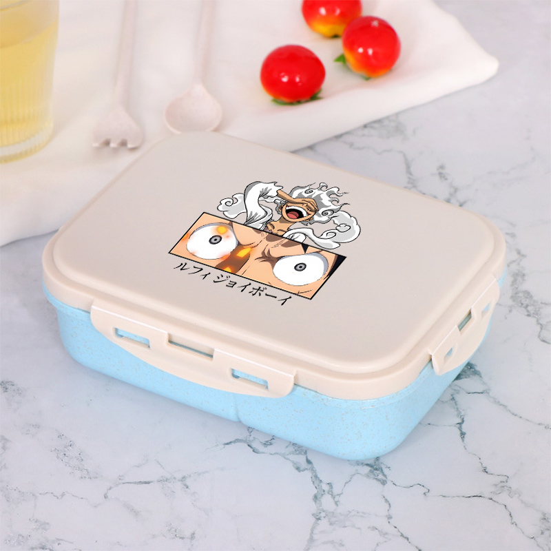 One Piece Boy Girl Bento Lunch - Food Storage For avaliação e preço