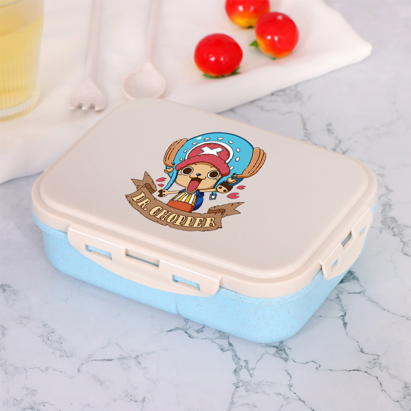 One Piece Boy Girl Bento Lunch - Food Storage For avaliação e preço