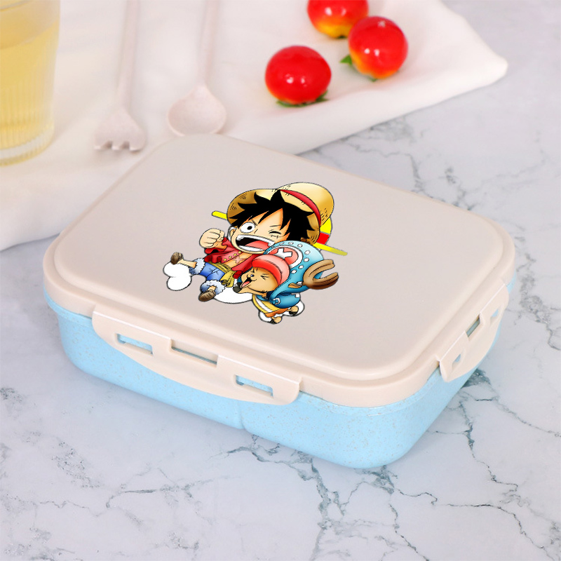 One Piece Boy Girl Bento Lunch - Food Storage For avaliação e preço