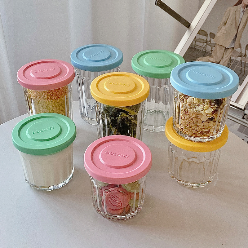Color Cover Glass Sealed Tank  - Food Storage Glass Box avaliação e preço