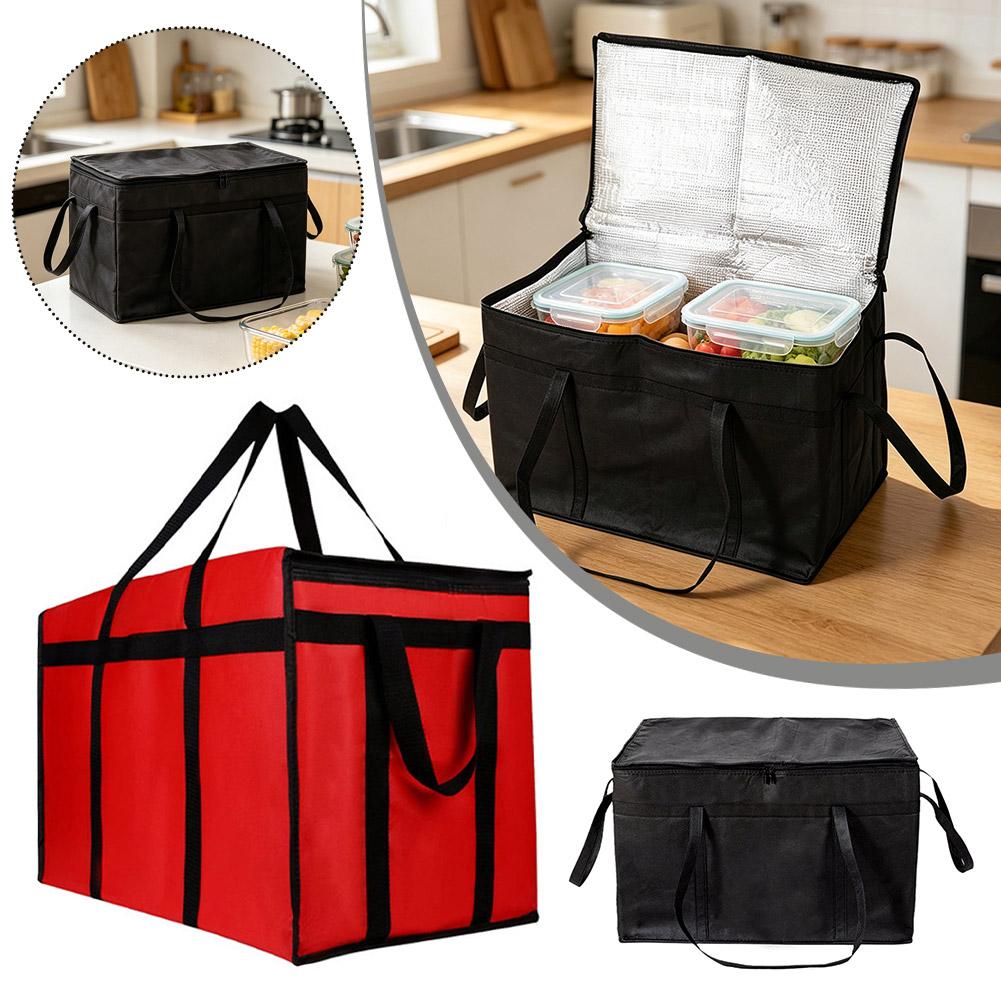 Insulated Thermal Tote Bag Big - Food Storage Hiking avaliação e preço