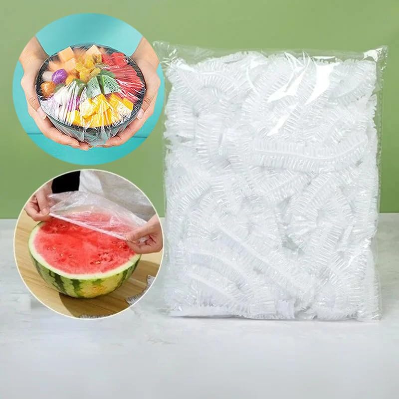 300PCS Elastic Food Covers, St - Food Storage Plastic Bag avaliação e preço
