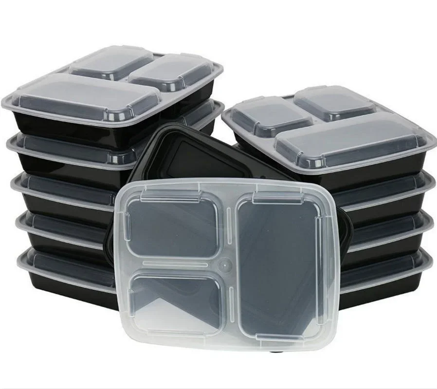 7 Pack 3 Compartment Meal Prep - Food Storage Underground avaliação e preço