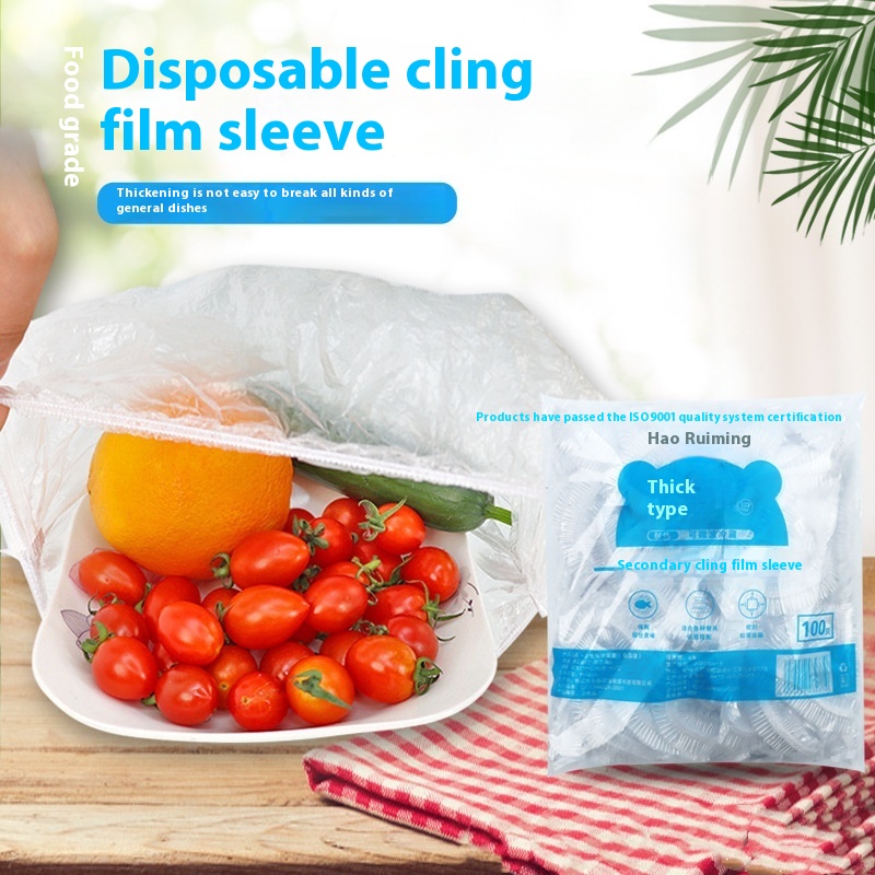 100pcs disposable food wrap, f - Food Storage Plastic Bag avaliação e preço