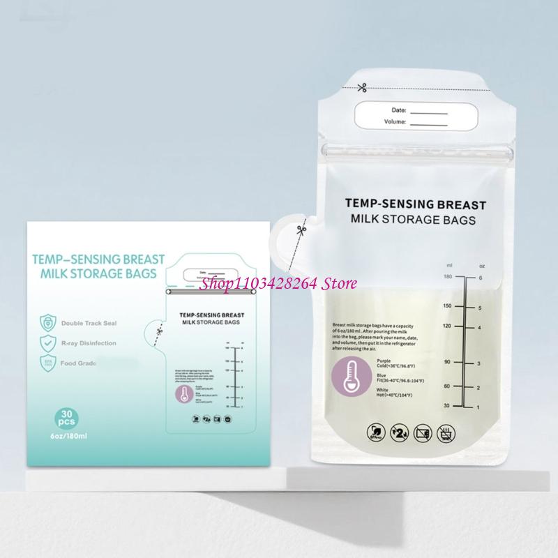  30pcs Breast Milk Storage Bag - Food Storage Moms avaliação e preço