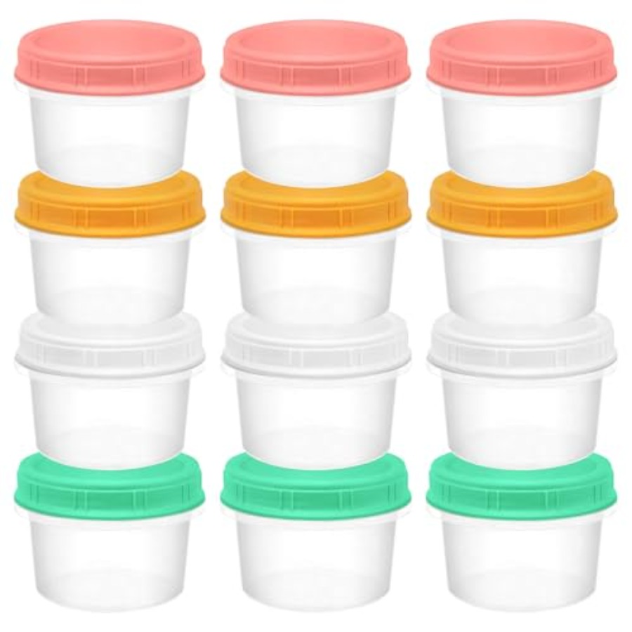 12 Pack Freezer Containers wit - Food Storage Airtight avaliação e preço