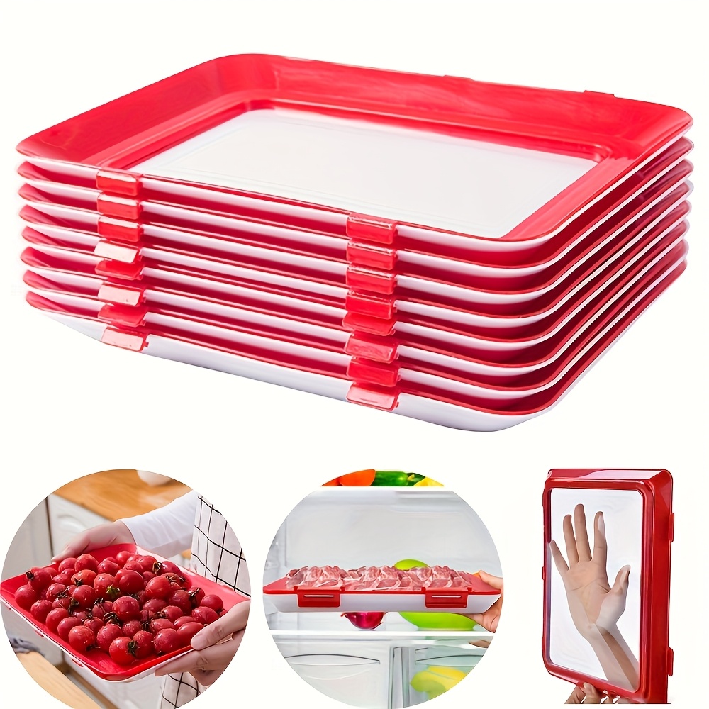 Food Preservation Tray Reusabl - Food Storage And Safety avaliação e preço