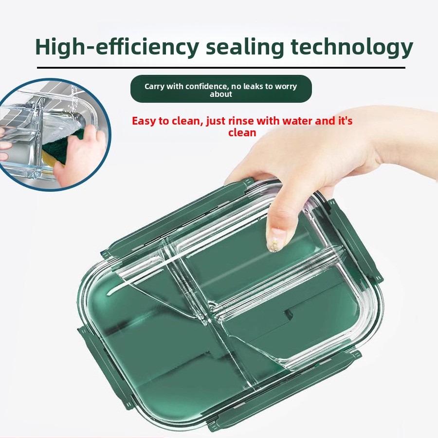 High Borosilicate Glass Food S - Food Storage Glass Box avaliação e preço