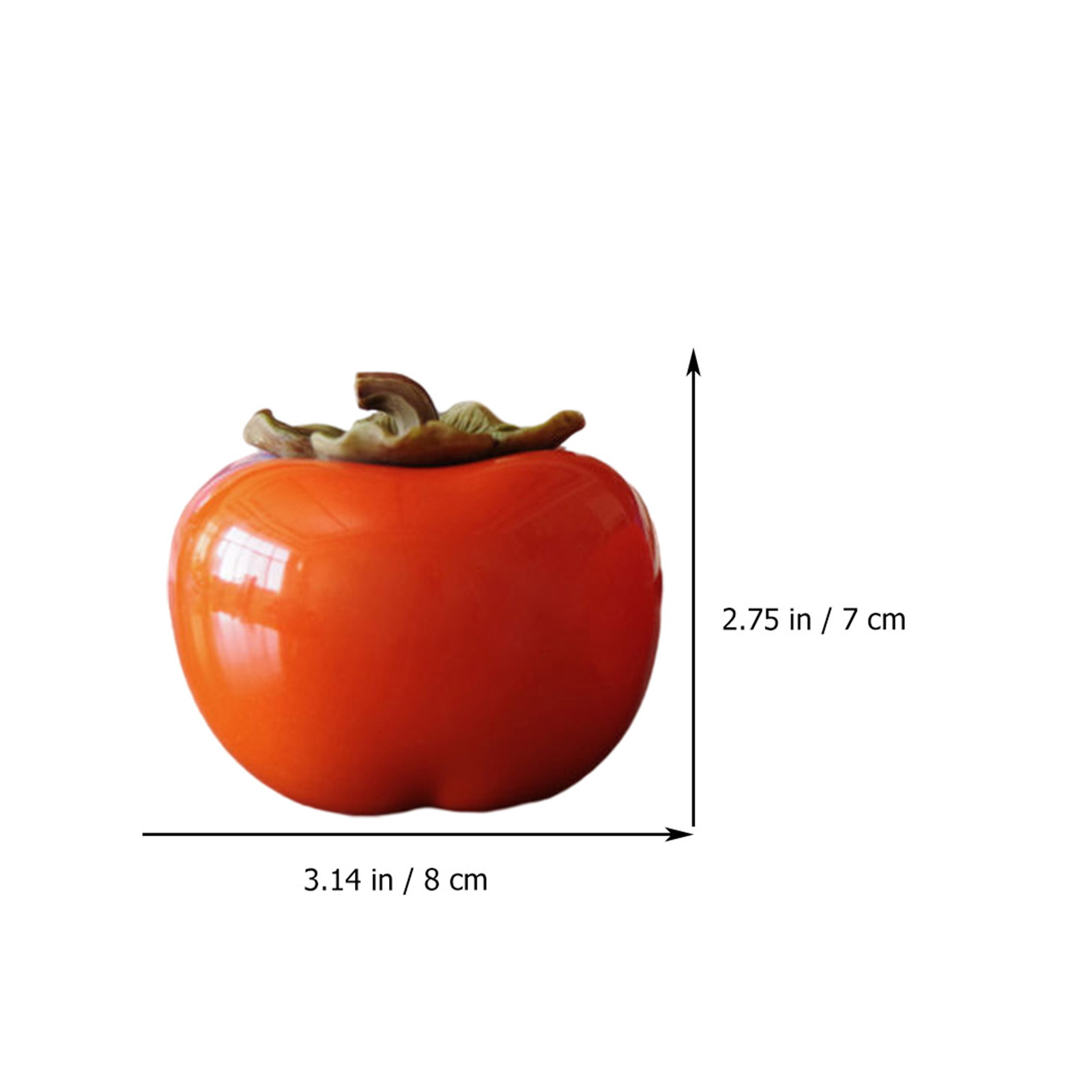 2Pcs Orange Persimmon Style Ce - Food Storage Airtight avaliação e preço