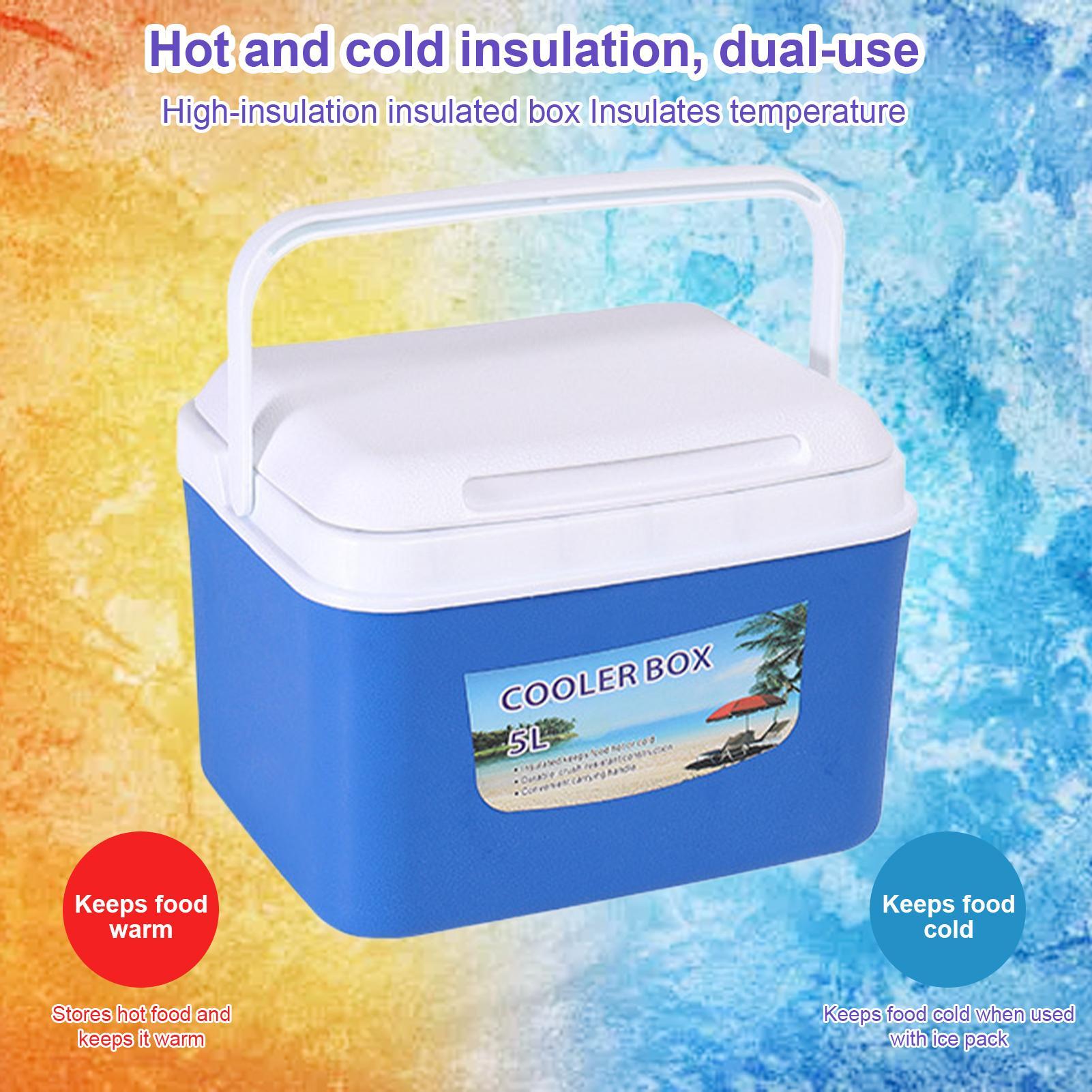 5L/8L Insulated Cooler Box Por - Food Storage Hiking avaliação e preço