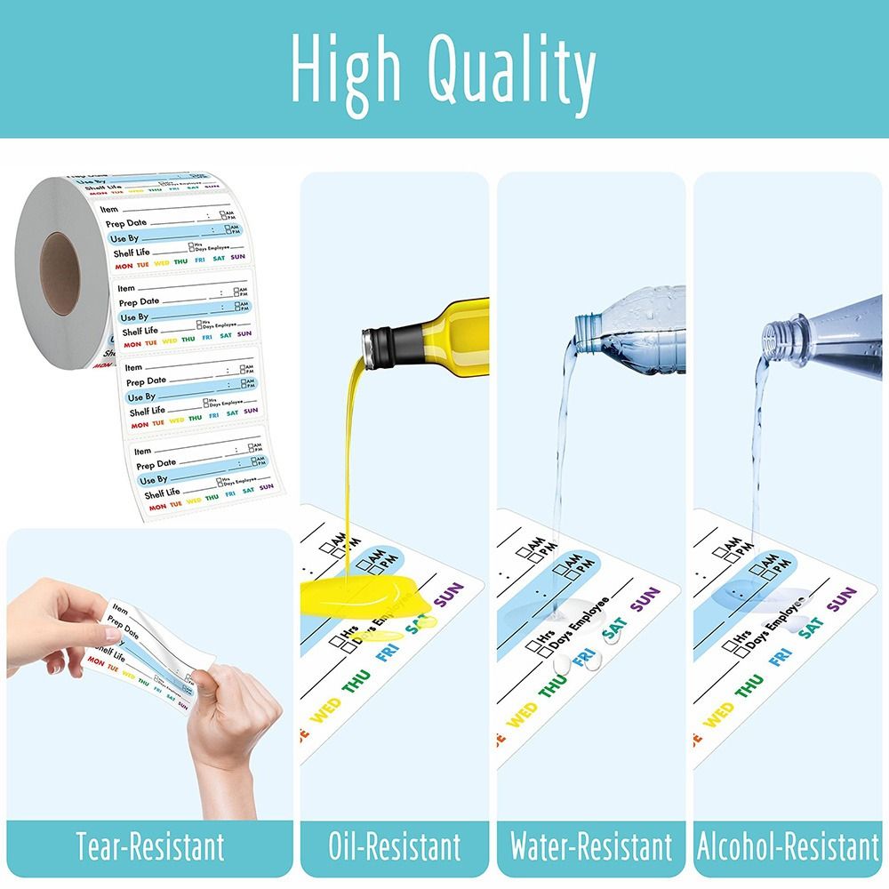 250/300PCS Food Shelf Life Lab - Food Storage And Safety avaliação e preço