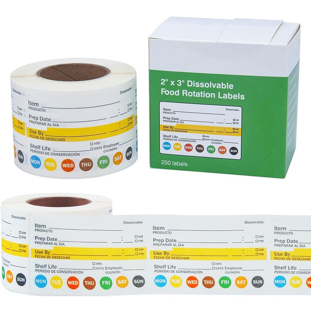 250/300PCS Food Shelf Life Lab - Food Storage And Safety avaliação e preço