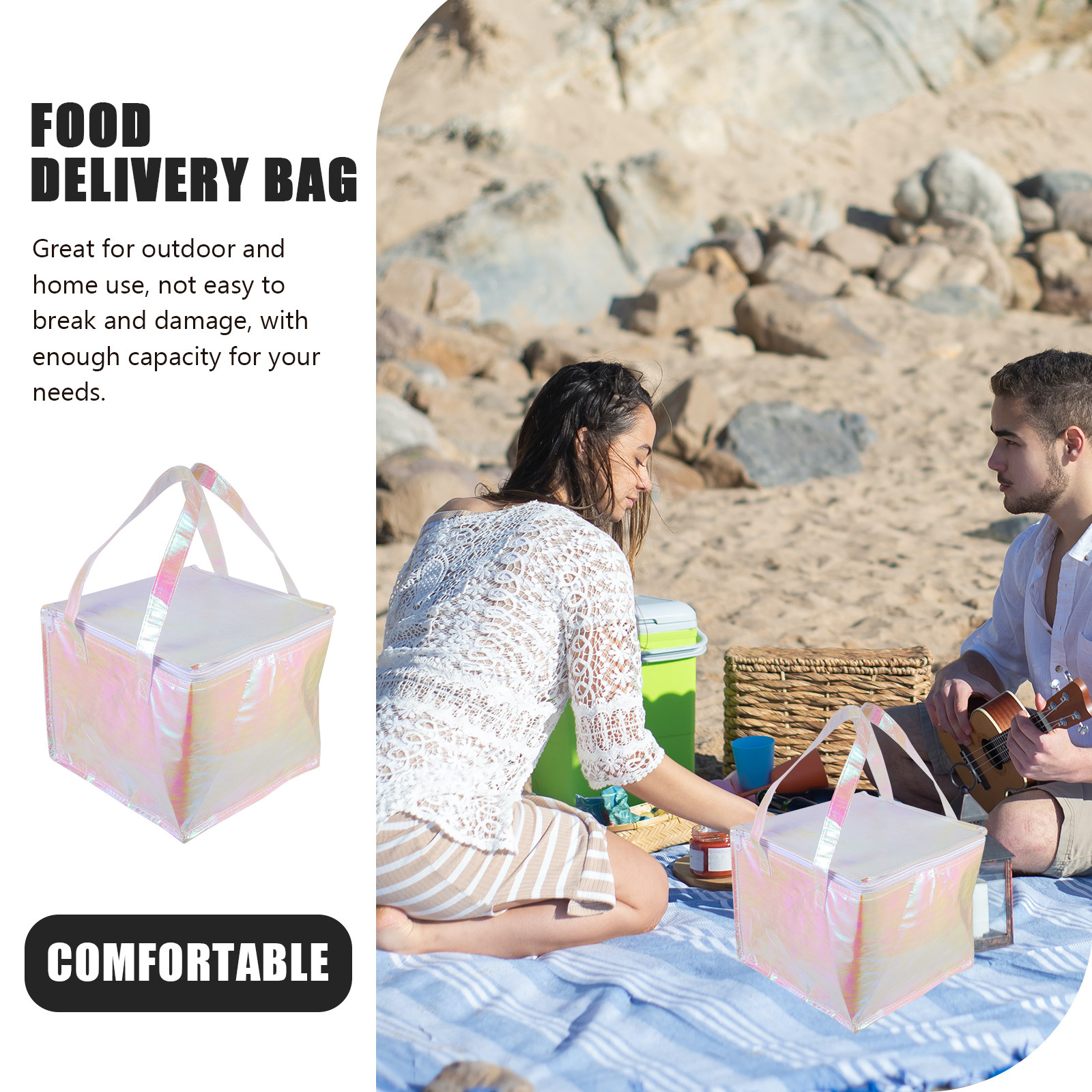 Insulated Food Delivery Bag He - Food Storage Is avaliação e preço