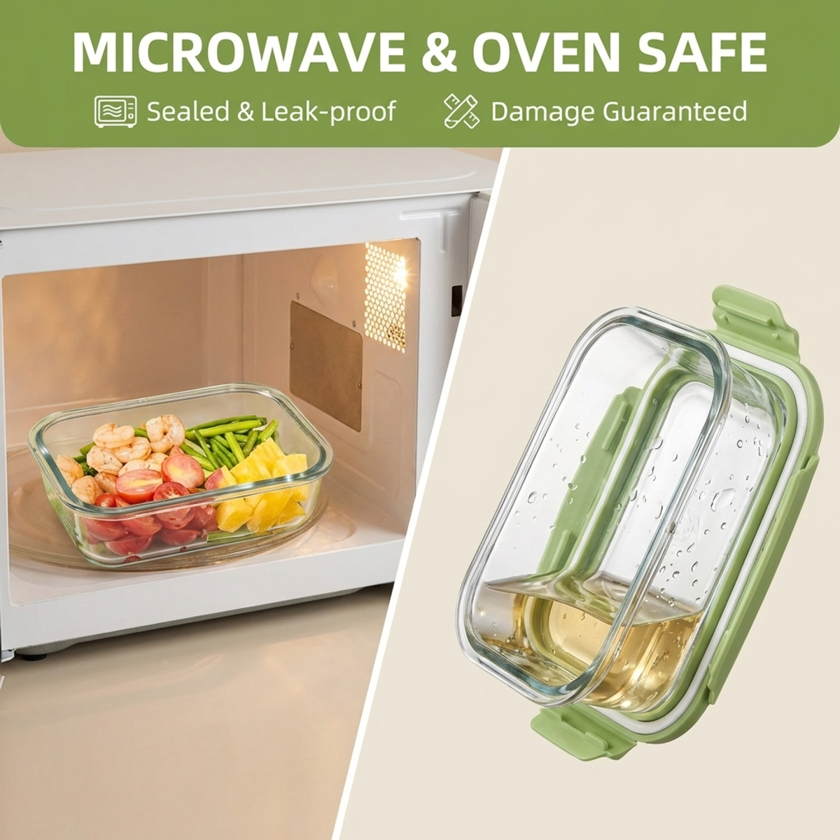 Pink Glass Food Storage Contai - Food Storage Glass Box avaliação e preço