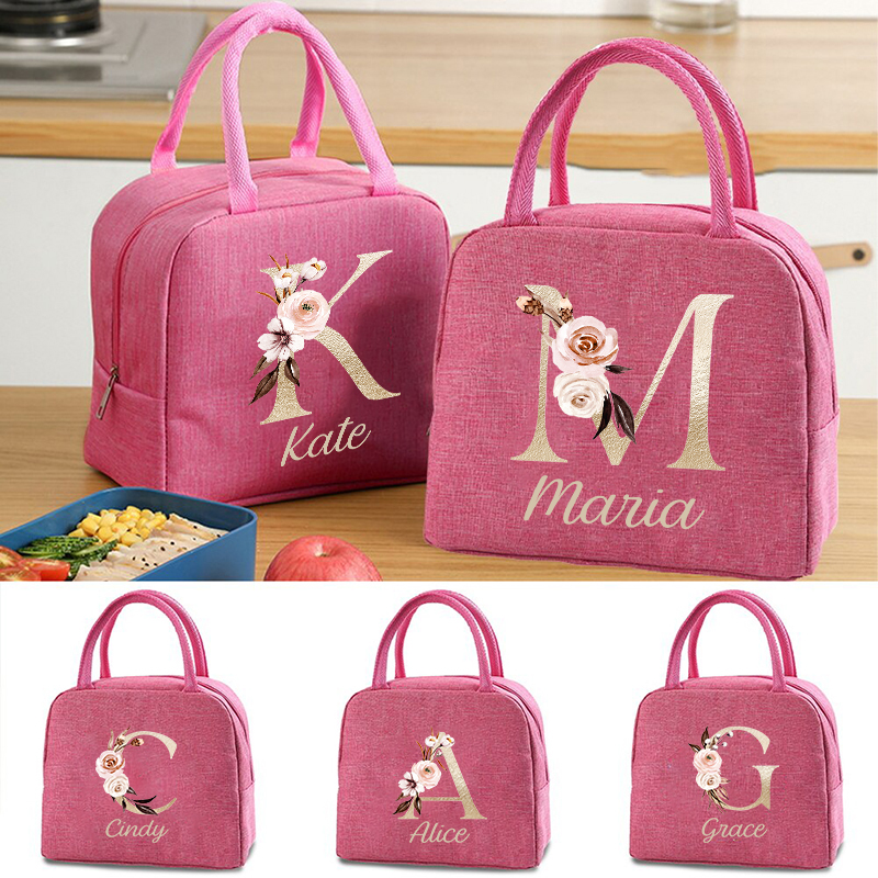 Custom Name Lunch Bag Bento Bo - Food Storage And Safety avaliação e preço