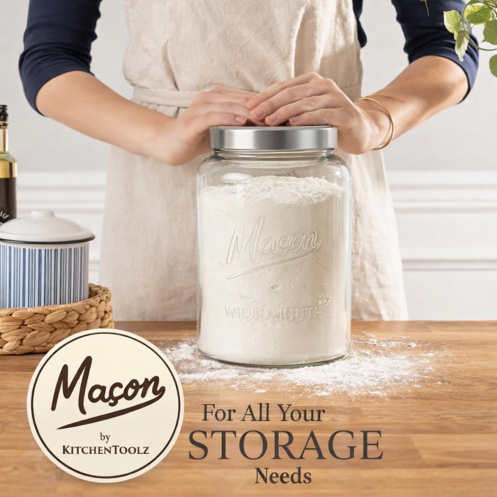 Extra Large    Jar - 1 Gallon  - Food Storage Airtight avaliação e preço