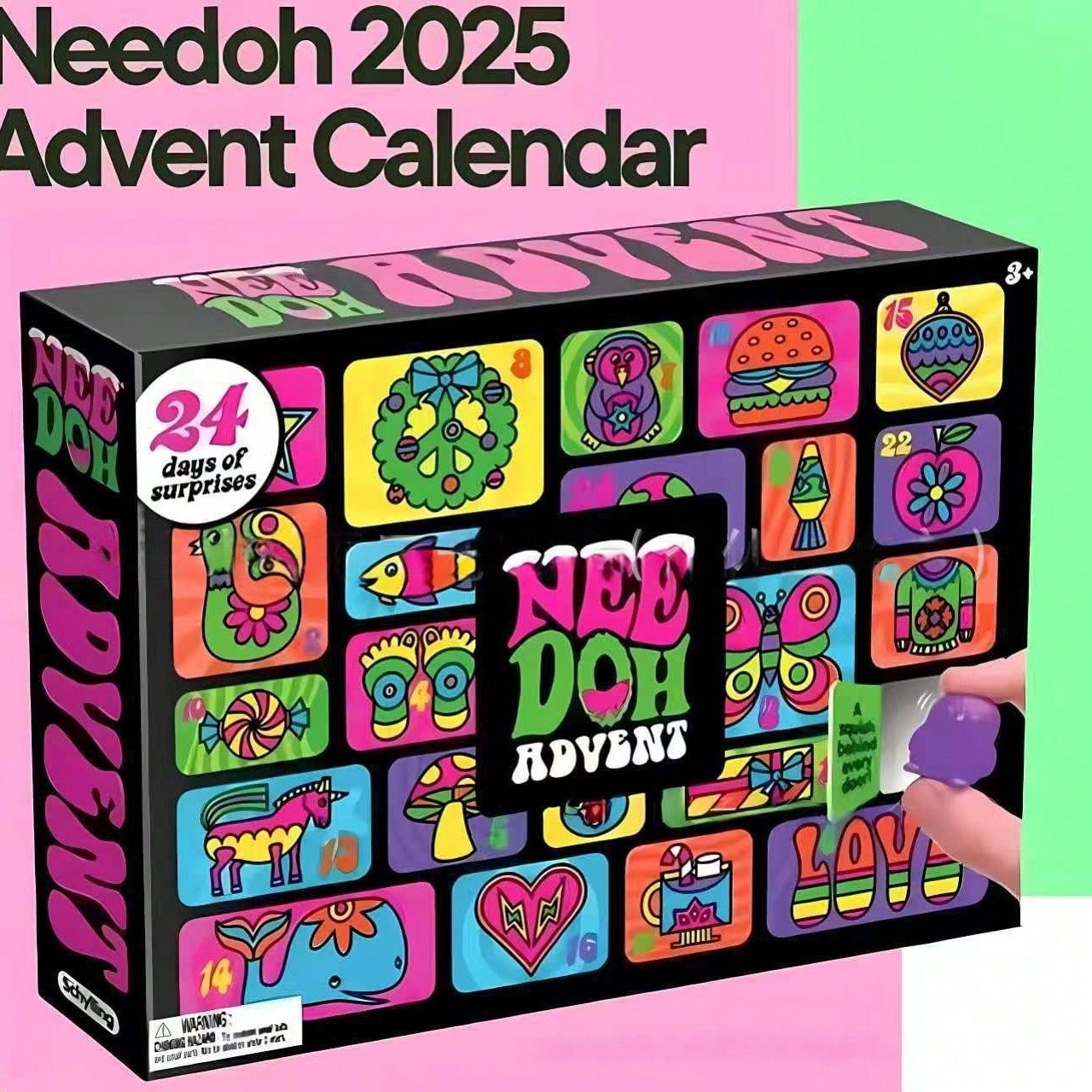 2026 New NeeDoh-Style Mystery  - Food Storage For avaliação e preço