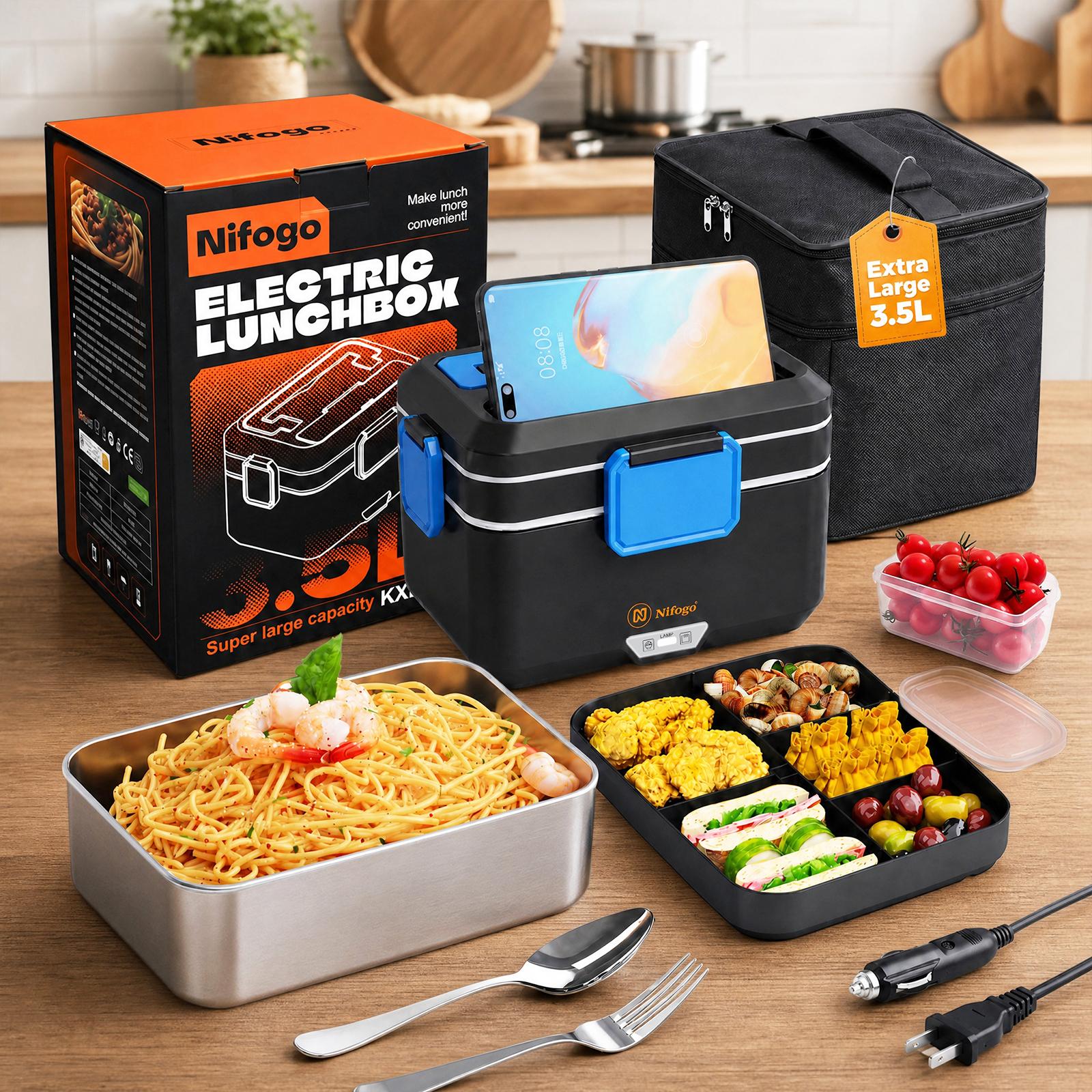 3.5L Extra Large Electric Heat - Food Storage Hiking avaliação e preço