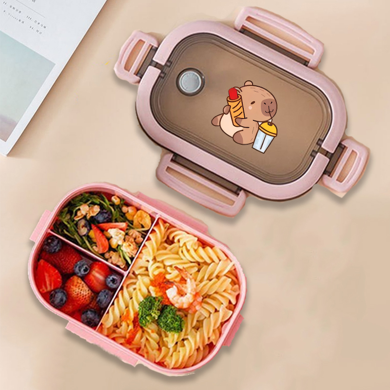 Capybara Bento Lunch Box Anime - Food Storage Is avaliação e preço