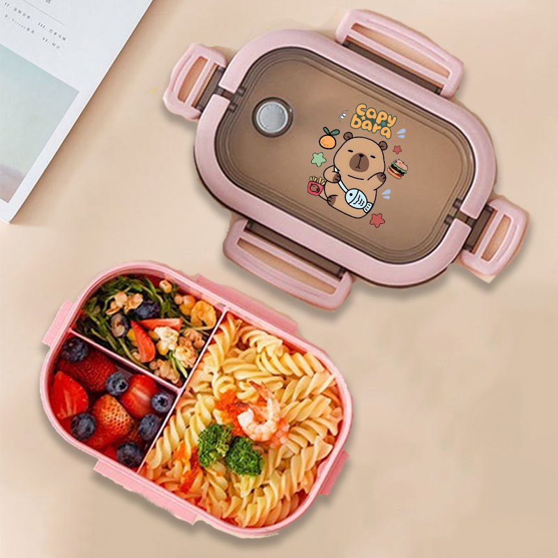 Capybara Bento Lunch Box Anime - Food Storage Is avaliação e preço