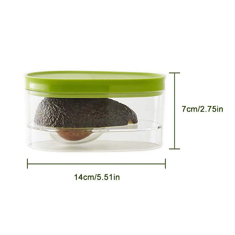 Avocado Food Storage Box Space - Food Storage Plastic Bag avaliação e preço