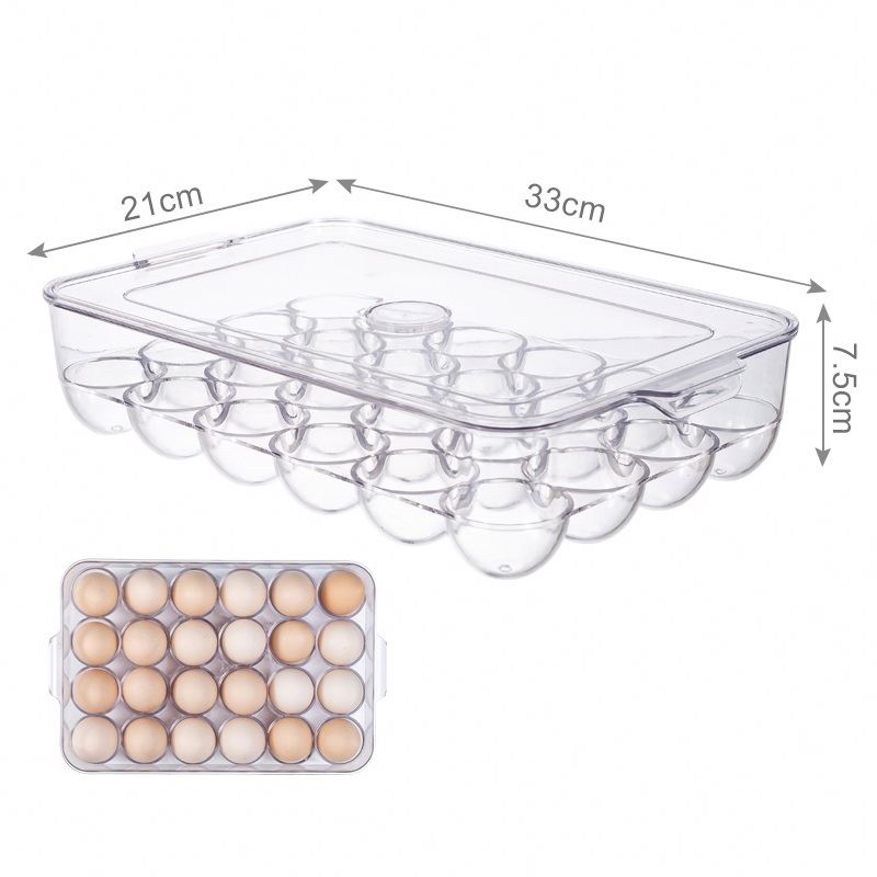Refrigerator Egg Box Refrigera - Food Storage And Safety avaliação e preço