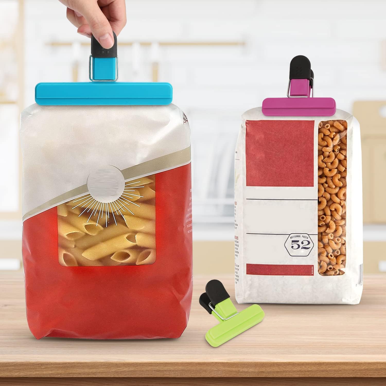 Chip Clips, 8 Pack Food Clips, - Food Storage Airtight avaliação e preço