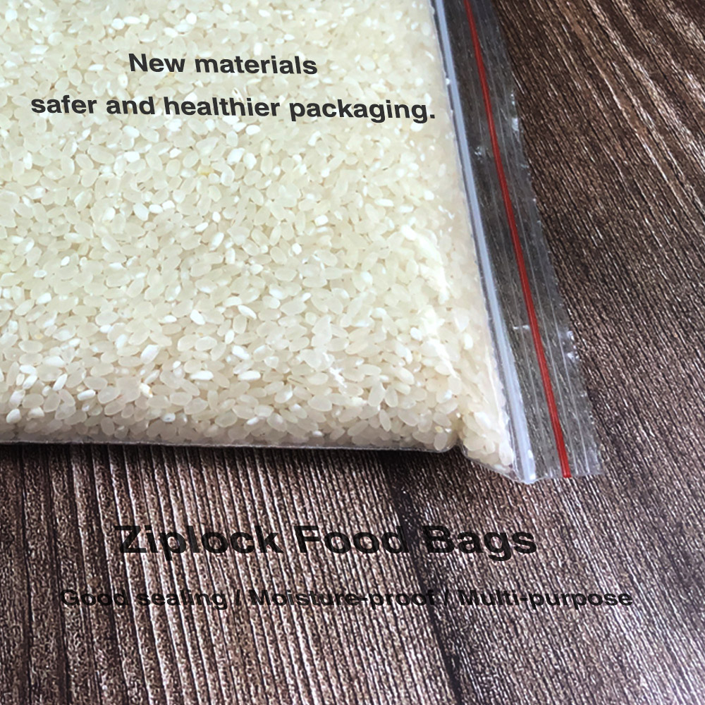 100PCS/Pack Resealable Zip Loc - Food Storage Plastic Bag avaliação e preço