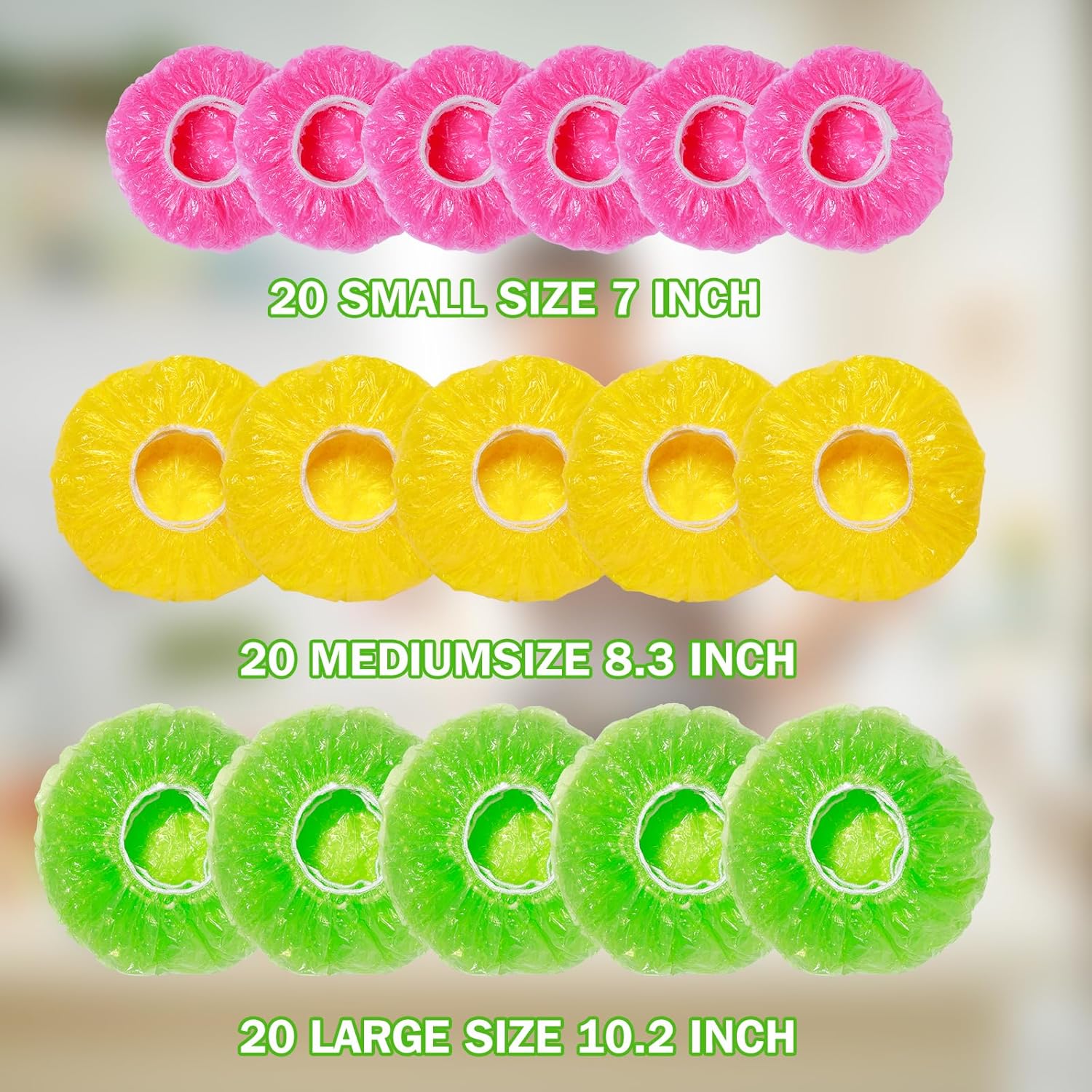 Bowl Covers Plastic Elastic Wr - Food Storage Plastic Bag avaliação e preço