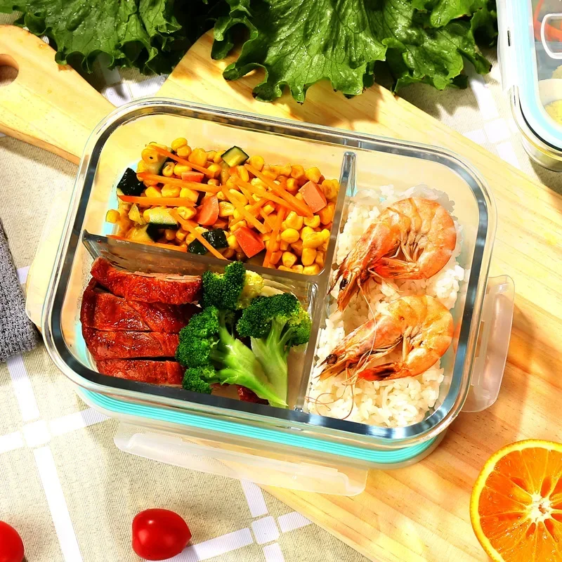 Glass Fresh-Keeping Box high B - Food Storage Glass Box avaliação e preço