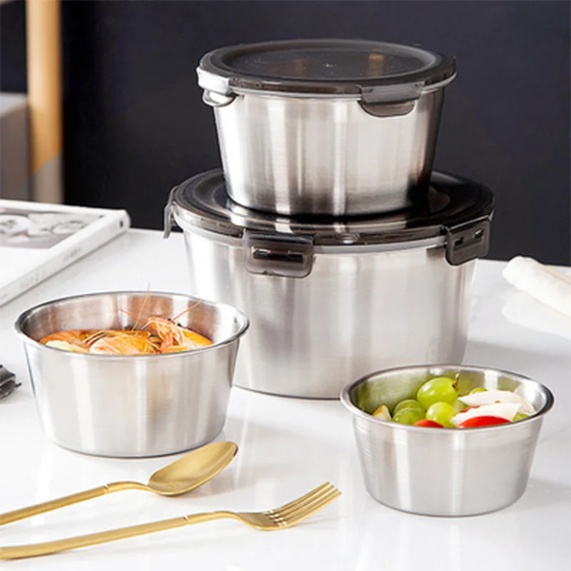 304 Stainless Steel Bento Lunc - Food Storage Underground avaliação e preço