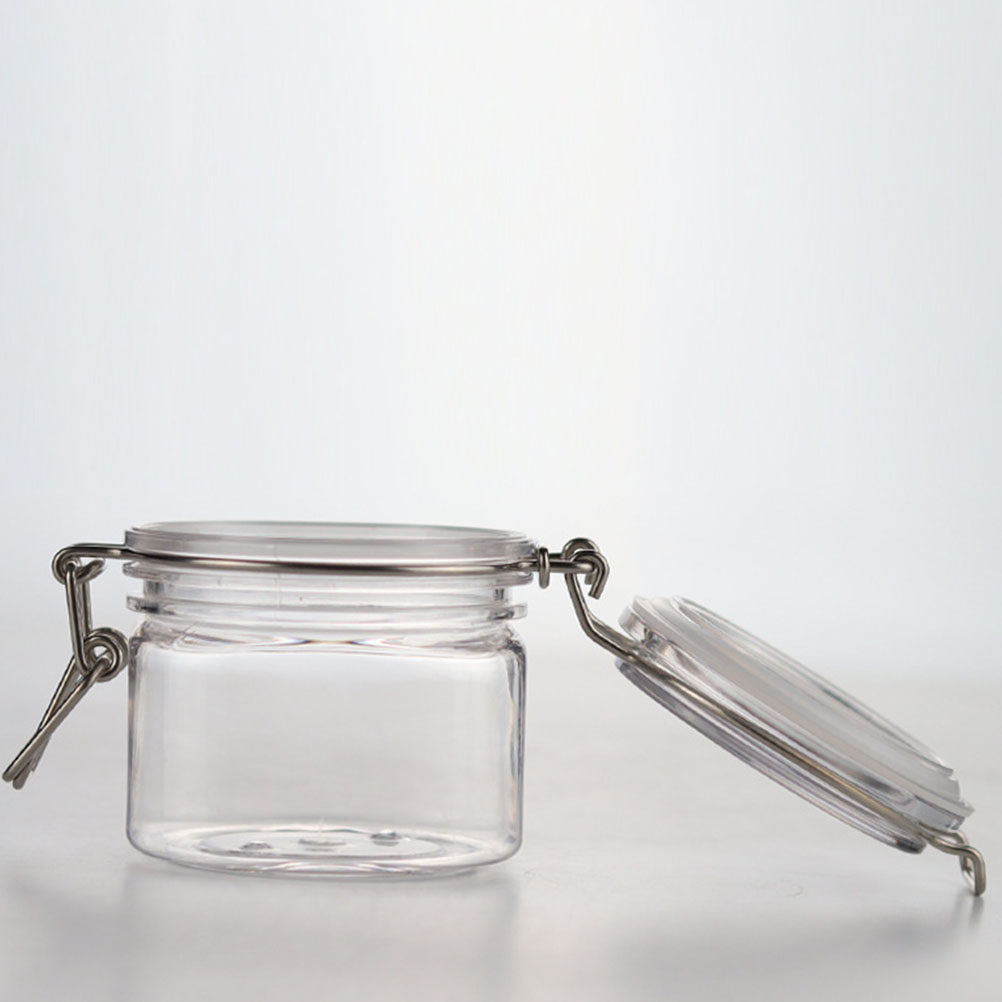 2Pcs Sealed Storage Jars Trans - Food Storage Container avaliação e preço