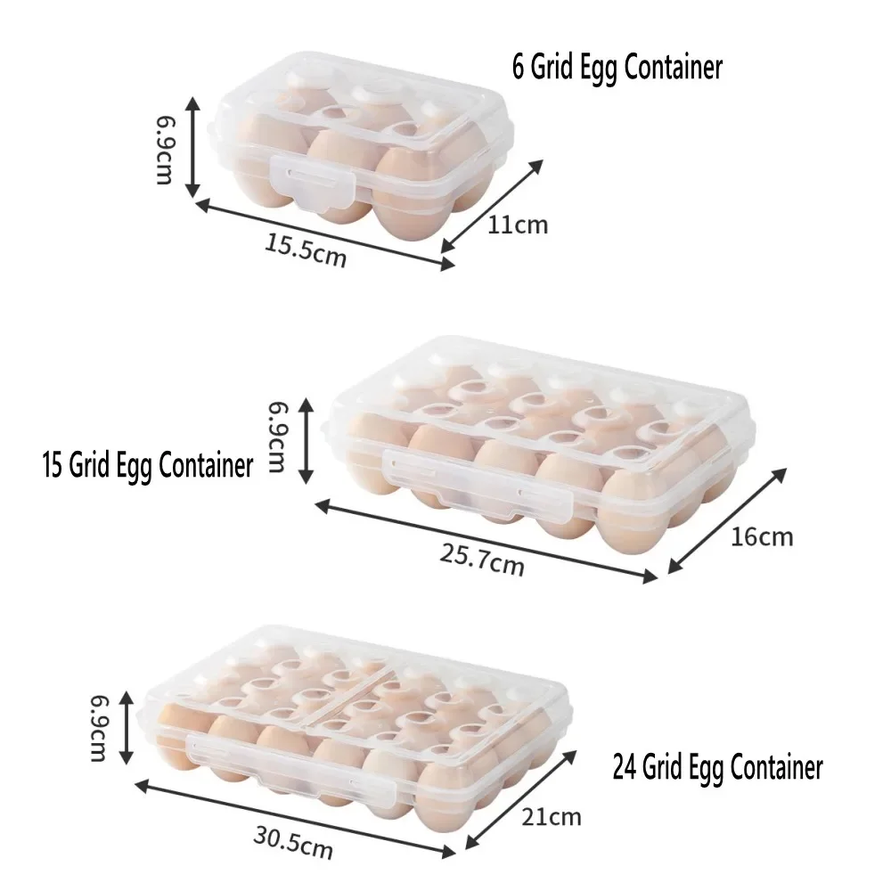 Egg Holder Plastic Egg Storage - Food Storage Hiking avaliação e preço